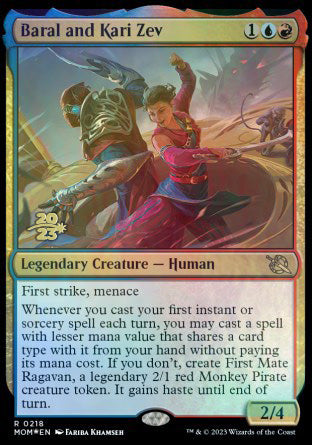 Baral and Kari Zev [March of the Machine Prerelease Promos] | Lots Moore NSW