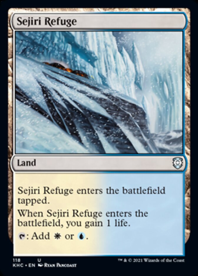 Sejiri Refuge [Kaldheim Commander] | Lots Moore NSW