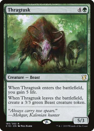 Thragtusk [Commander 2019] | Lots Moore NSW