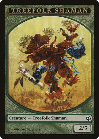 Treefolk Shaman Token [Morningtide Tokens] | Lots Moore NSW