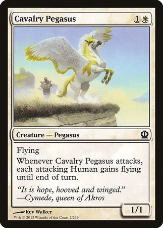 Cavalry Pegasus [Theros] | Lots Moore NSW