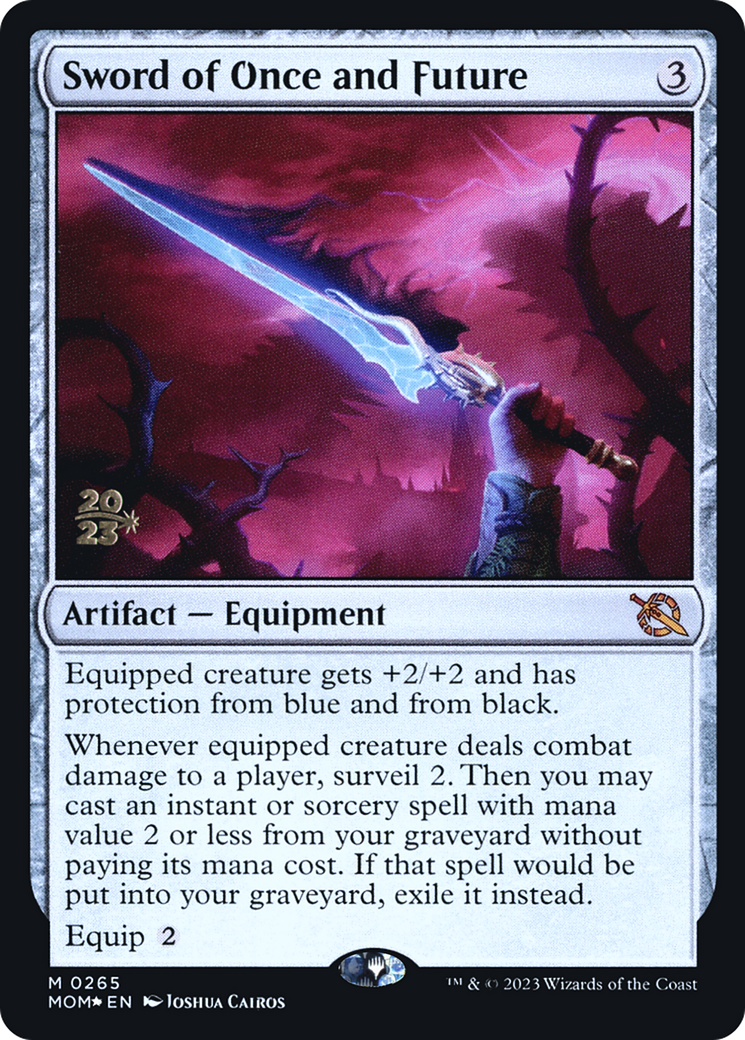 Sword of Once and Future [March of the Machine Prerelease Promos] | Lots Moore NSW