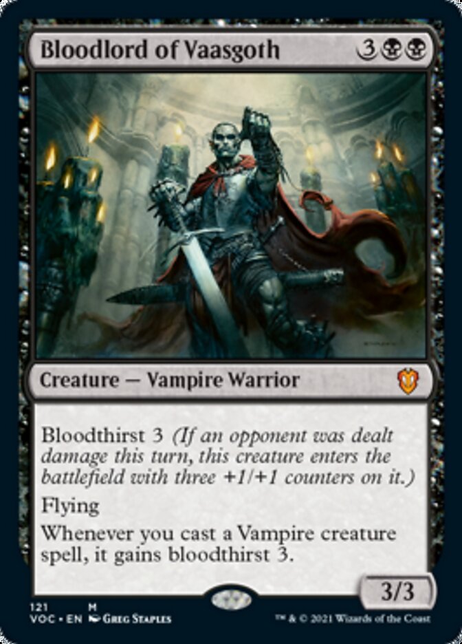 Bloodlord of Vaasgoth [Innistrad: Crimson Vow Commander] | Lots Moore NSW