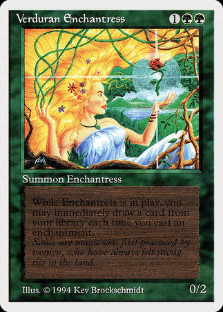 Verduran Enchantress [Summer Magic / Edgar] | Lots Moore NSW