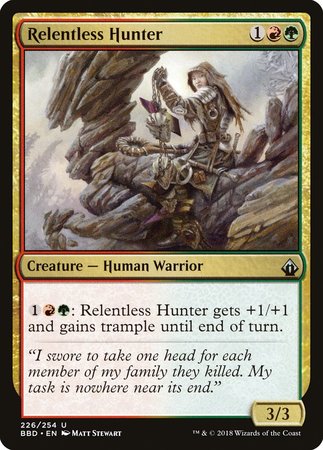 Relentless Hunter [Battlebond] | Lots Moore NSW