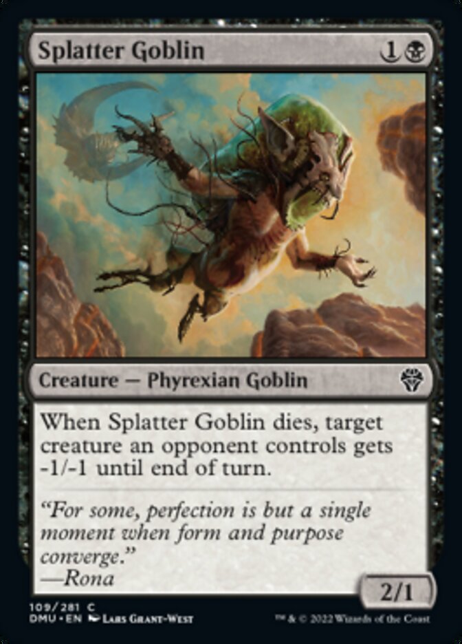 Splatter Goblin [Dominaria United] | Lots Moore NSW