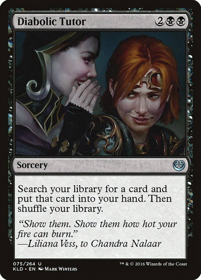 Diabolic Tutor [Kaladesh] | Lots Moore NSW