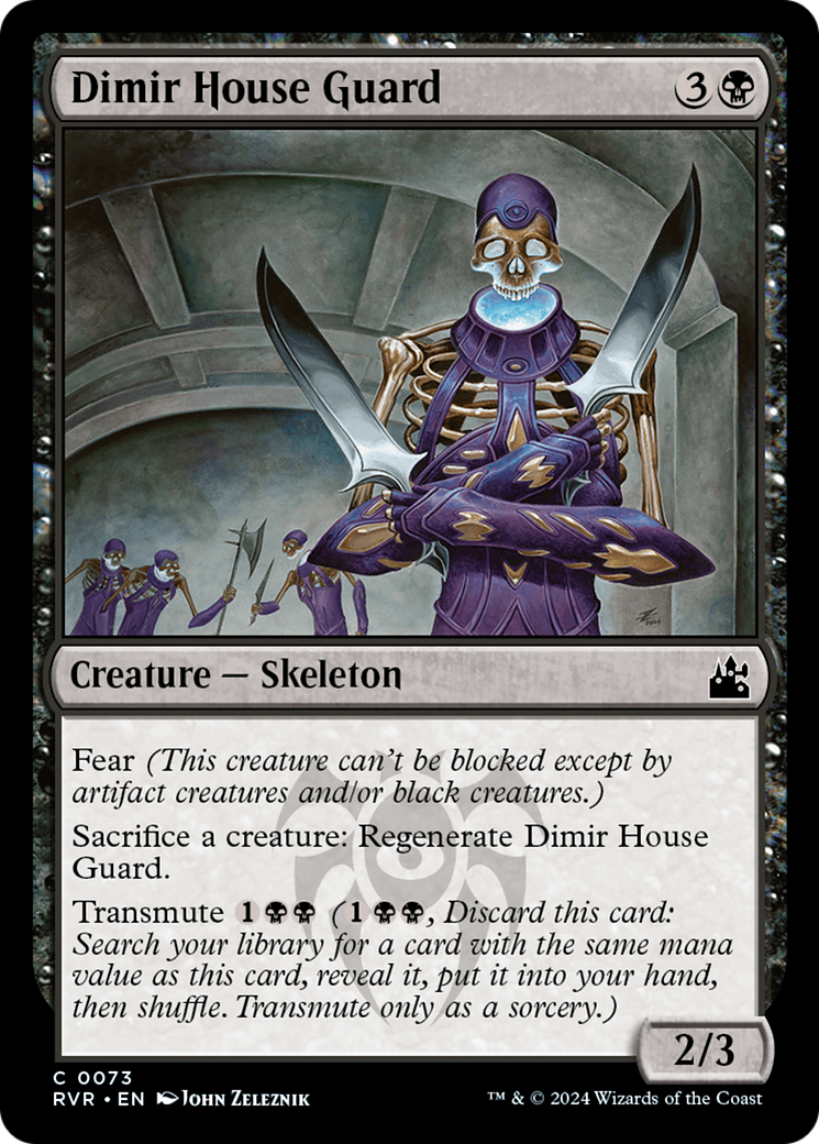 Dimir House Guard [Ravnica Remastered] | Lots Moore NSW