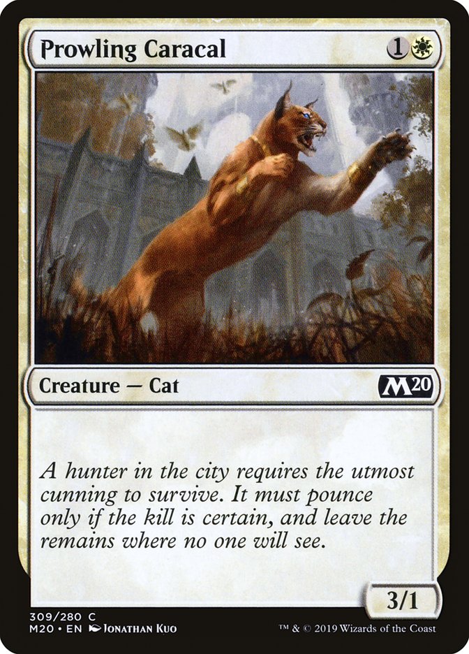 Prowling Caracal [Core Set 2020] | Lots Moore NSW