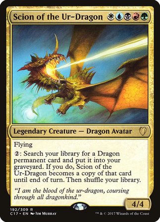 Scion of the Ur-Dragon [Commander 2017] | Lots Moore NSW