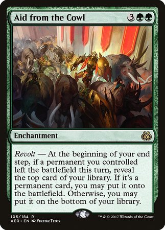 Aid from the Cowl [Aether Revolt] | Lots Moore NSW