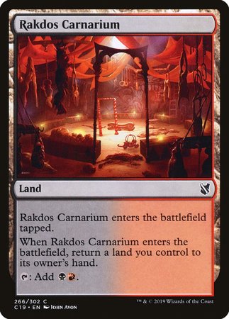 Rakdos Carnarium [Commander 2019] | Lots Moore NSW