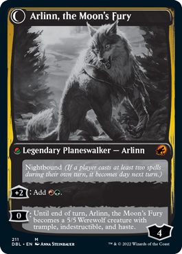 Arlinn, the Pack's Hope // Arlinn, the Moon's Fury [Innistrad: Double Feature] | Lots Moore NSW