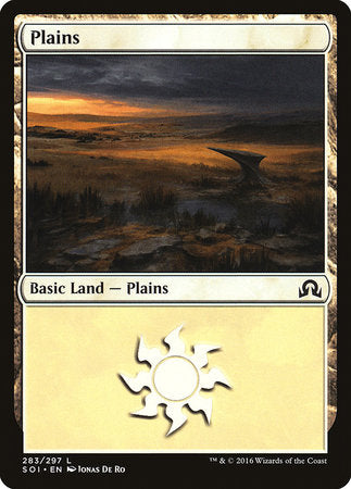 Plains (283) [Shadows over Innistrad] | Lots Moore NSW