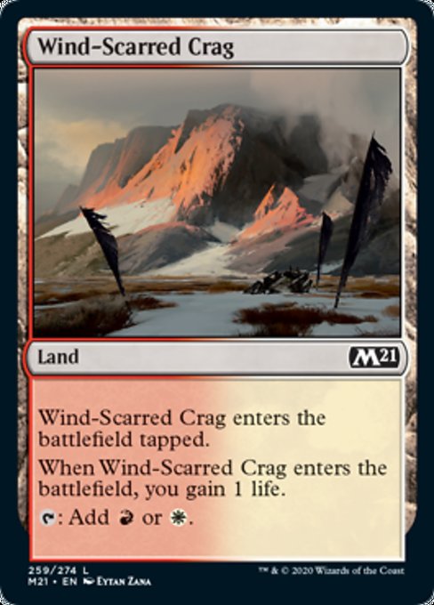 Wind-Scarred Crag [Core Set 2021] | Lots Moore NSW