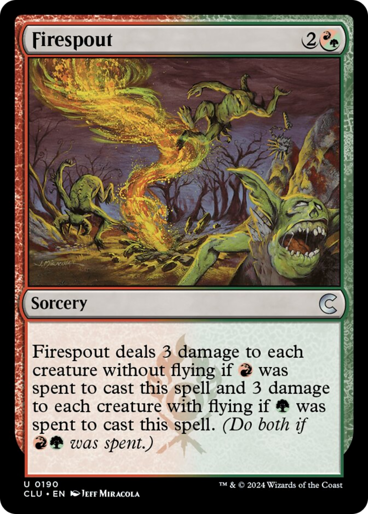 Firespout [Ravnica: Clue Edition] | Lots Moore NSW