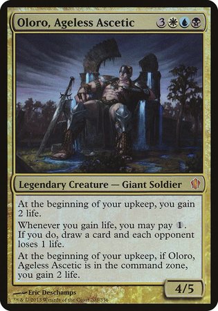 Oloro, Ageless Ascetic (Commander 2013) [Commander 2013 Oversized] | Lots Moore NSW