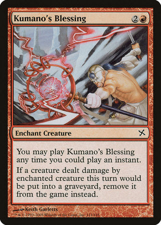 Kumano's Blessing [Betrayers of Kamigawa] | Lots Moore NSW