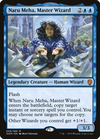 Naru Meha, Master Wizard [Dominaria] | Lots Moore NSW