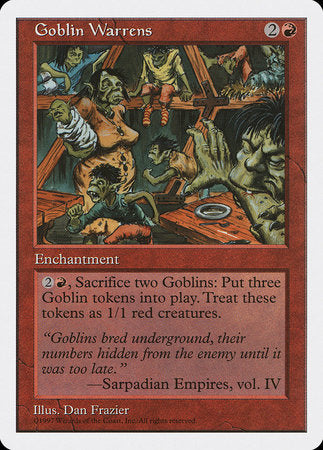 Goblin Warrens [Fifth Edition] | Lots Moore NSW