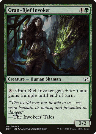 Oran-Rief Invoker [Duel Decks: Nissa vs. Ob Nixilis] | Lots Moore NSW