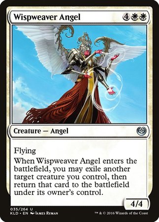 Wispweaver Angel [Kaladesh] | Lots Moore NSW