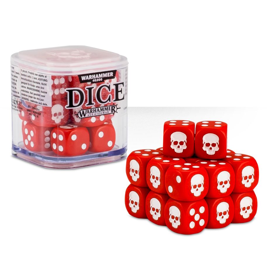 Red Games Workshop Dice Cube | Lots Moore NSW