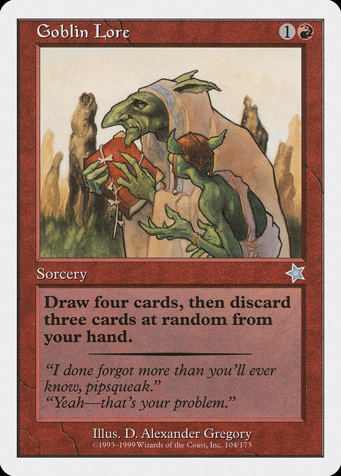 Goblin Lore [Starter 1999] | Lots Moore NSW