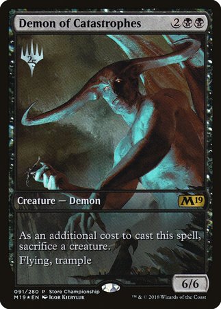 Demon of Catastrophes [Core Set 2019 Promos] | Lots Moore NSW