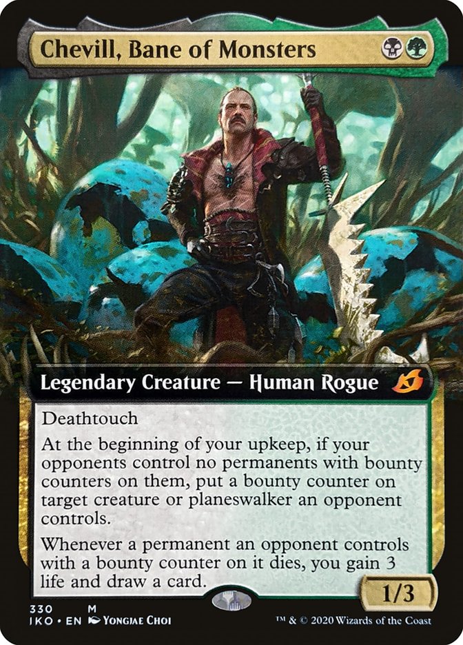 Chevill, Bane of Monsters (Extended Art) [Ikoria: Lair of Behemoths] | Lots Moore NSW