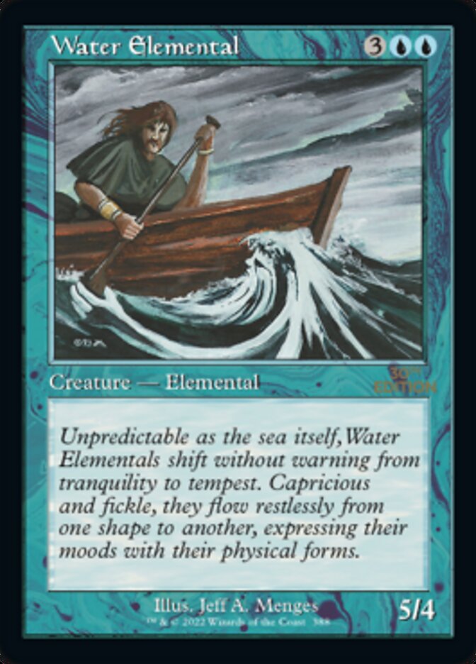 Water Elemental (Retro) [30th Anniversary Edition] | Lots Moore NSW