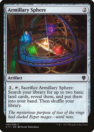 Armillary Sphere [Commander 2017] | Lots Moore NSW