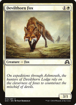 Devilthorn Fox [Shadows over Innistrad] | Lots Moore NSW