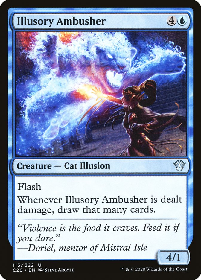 Illusory Ambusher [Commander 2020] | Lots Moore NSW