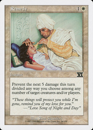 Remedy [Classic Sixth Edition] | Lots Moore NSW