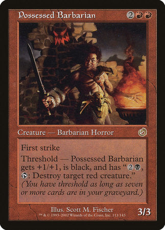 Possessed Barbarian [Torment] | Lots Moore NSW