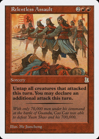 Relentless Assault [Portal Three Kingdoms] | Lots Moore NSW