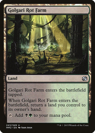 Golgari Rot Farm [Modern Masters 2015] | Lots Moore NSW