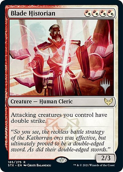 Blade Historian (Promo Pack) [Strixhaven: School of Mages Promos] | Lots Moore NSW