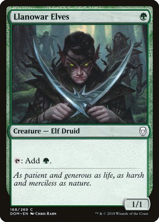 Llanowar Elves [Dominaria] | Lots Moore NSW