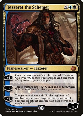 Tezzeret the Schemer [Aether Revolt] | Lots Moore NSW