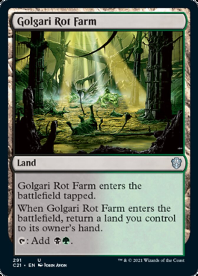 Golgari Rot Farm [Commander 2021] | Lots Moore NSW