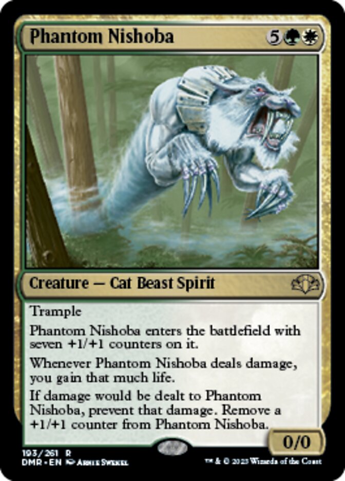 Phantom Nishoba [Dominaria Remastered] | Lots Moore NSW