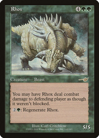 Rhox [Nemesis] | Lots Moore NSW