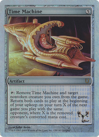 Time Machine (Alternate Foil) [Unhinged] | Lots Moore NSW