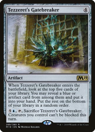 Tezzeret's Gatebreaker [Core Set 2019] | Lots Moore NSW