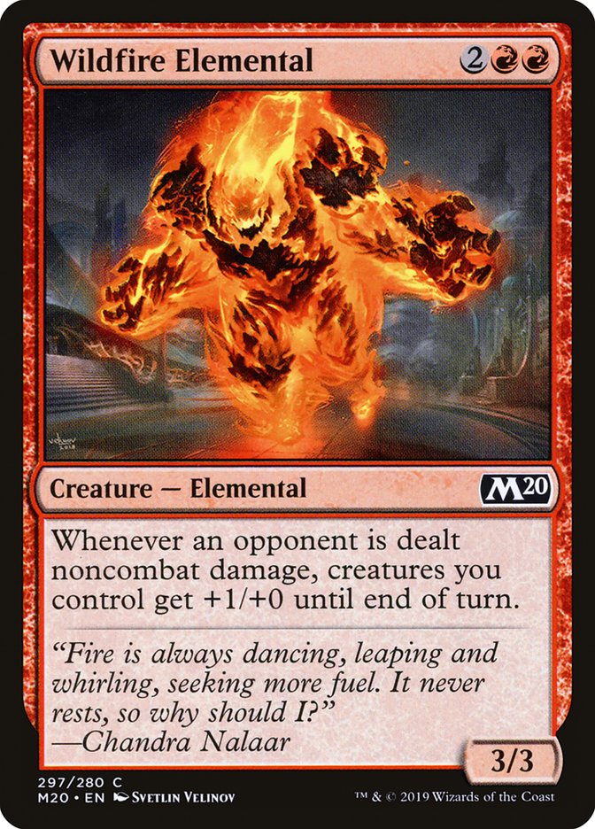 Wildfire Elemental [Core Set 2020] | Lots Moore NSW