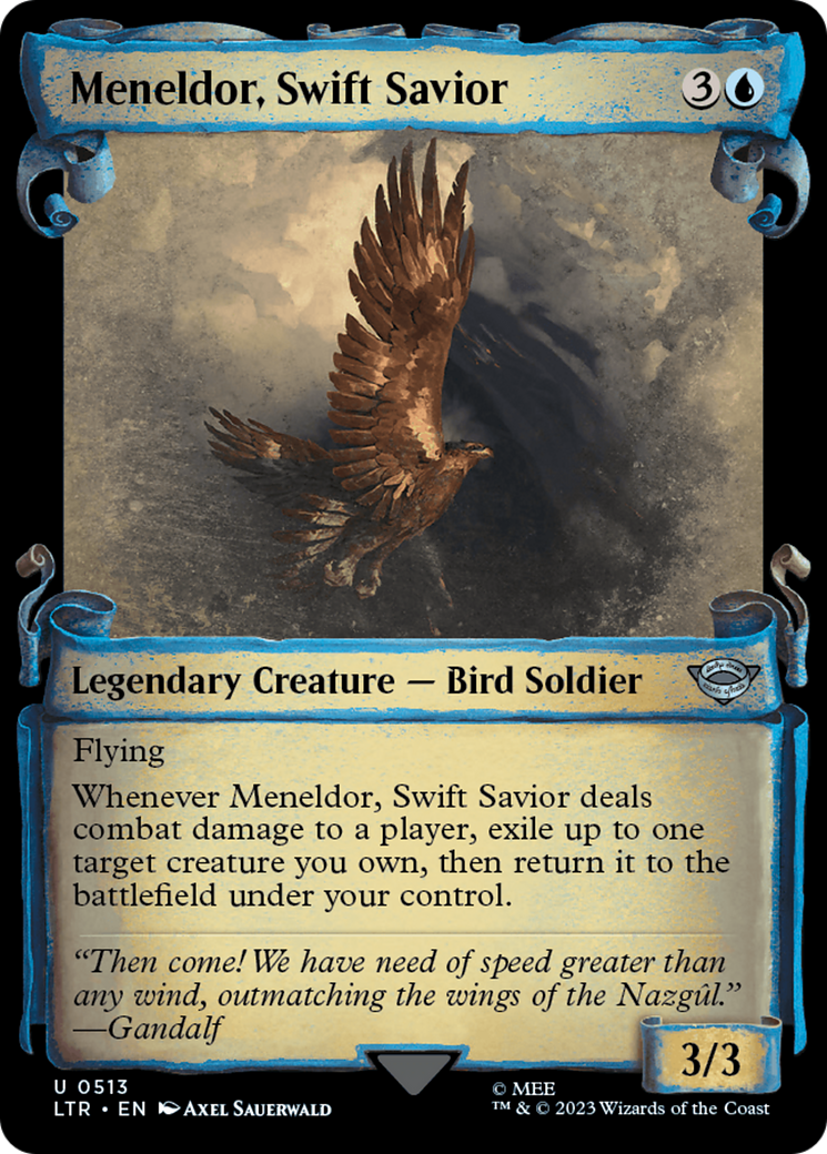 Meneldor, Swift Savior [The Lord of the Rings: Tales of Middle-Earth Showcase Scrolls] | Lots Moore NSW