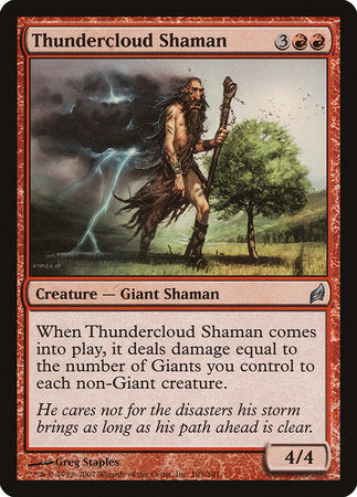 Thundercloud Shaman [Lorwyn] | Lots Moore NSW