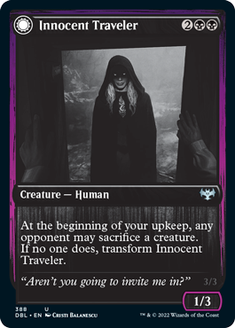 Innocent Traveler // Malicious Invader [Innistrad: Double Feature] | Lots Moore NSW